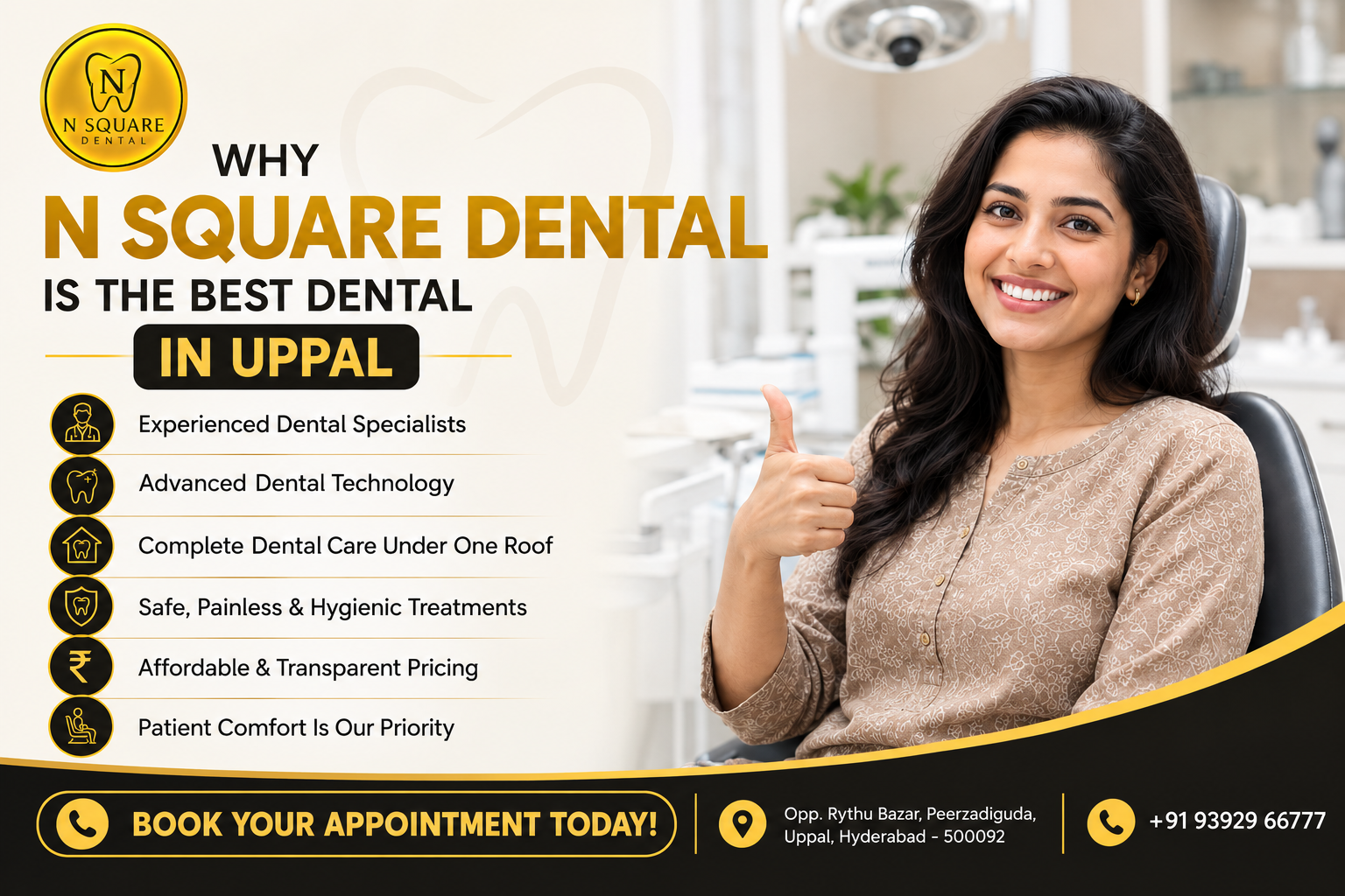 Best dental clinic in uppal